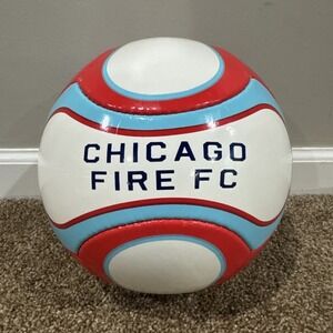 Chicago Fire FC MLS Official Soccer Ball Logo Crest Red White Blue